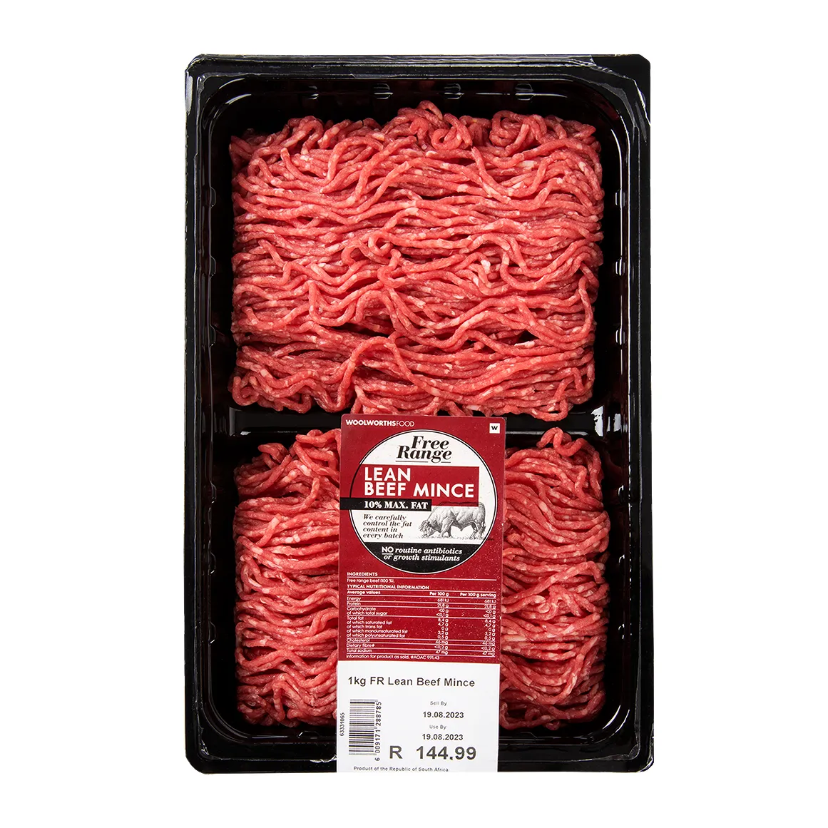 Free Range Lean Beef Mince 1 kg