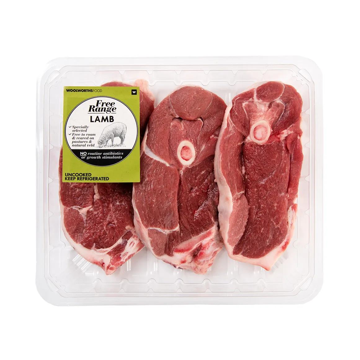 Free Range Leg of Lamb Chops Avg 900 g