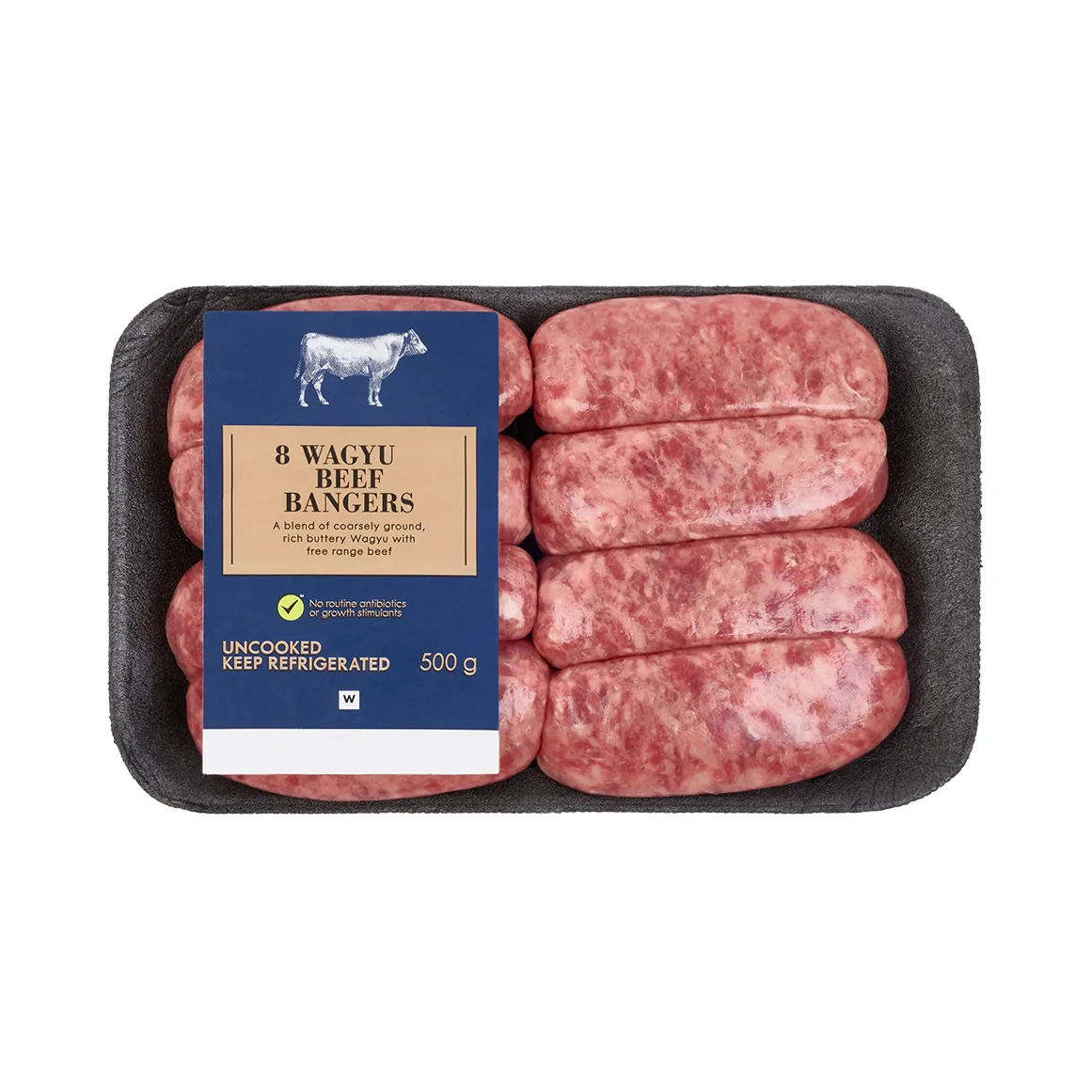 Free Range Wagyu Beef Bangers 8 pk
