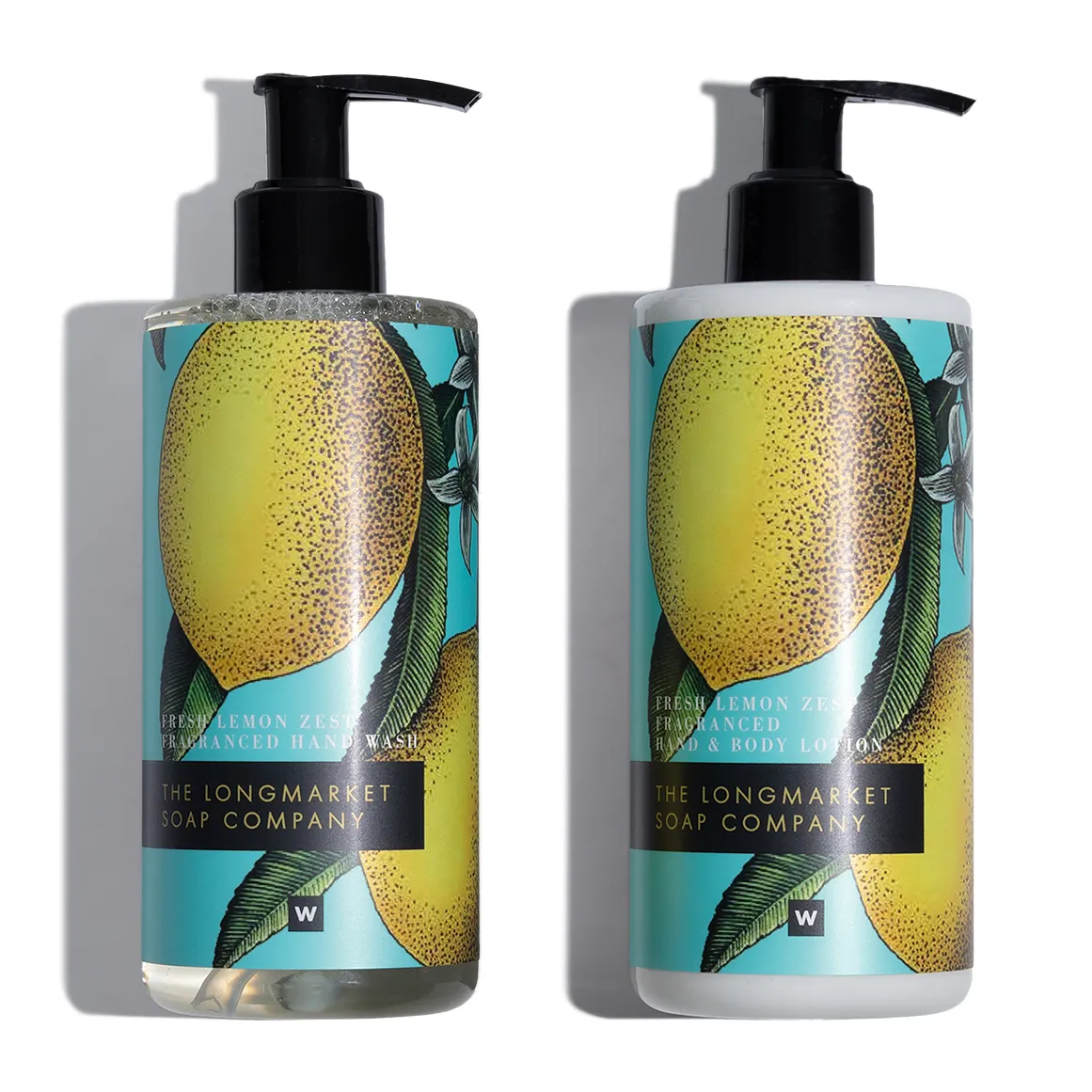 Fresh Lemon Zest Hand Wash & Lotion Set - Longmarket - RED