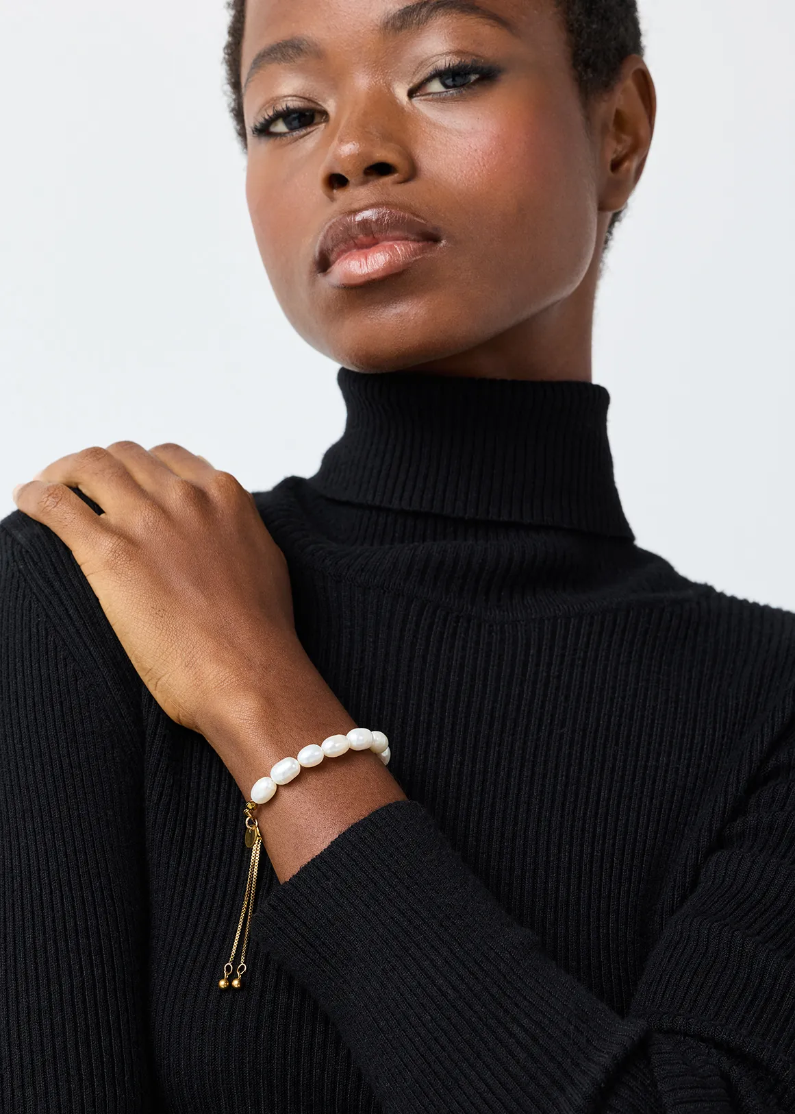 Freshwater Pearl Stainless Steel Bracelet - X CREAM