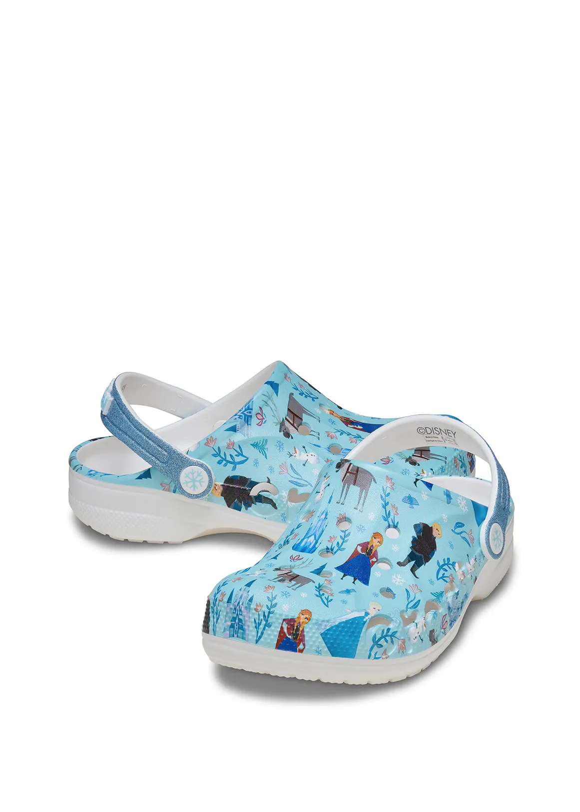 Frozen Baya Clogs (Size 11-3) Older Child - X BLUE