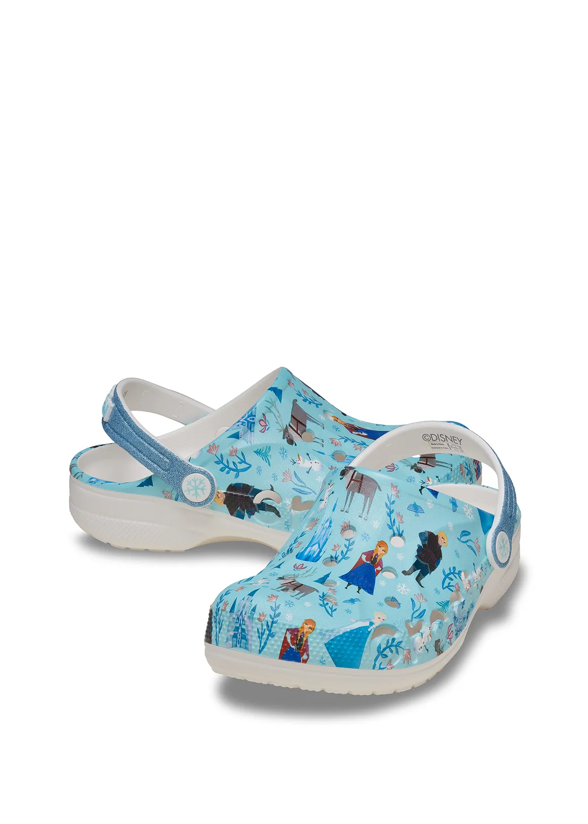 Frozen Baya Clogs (Size 4-10) Younger Child - X BLUE