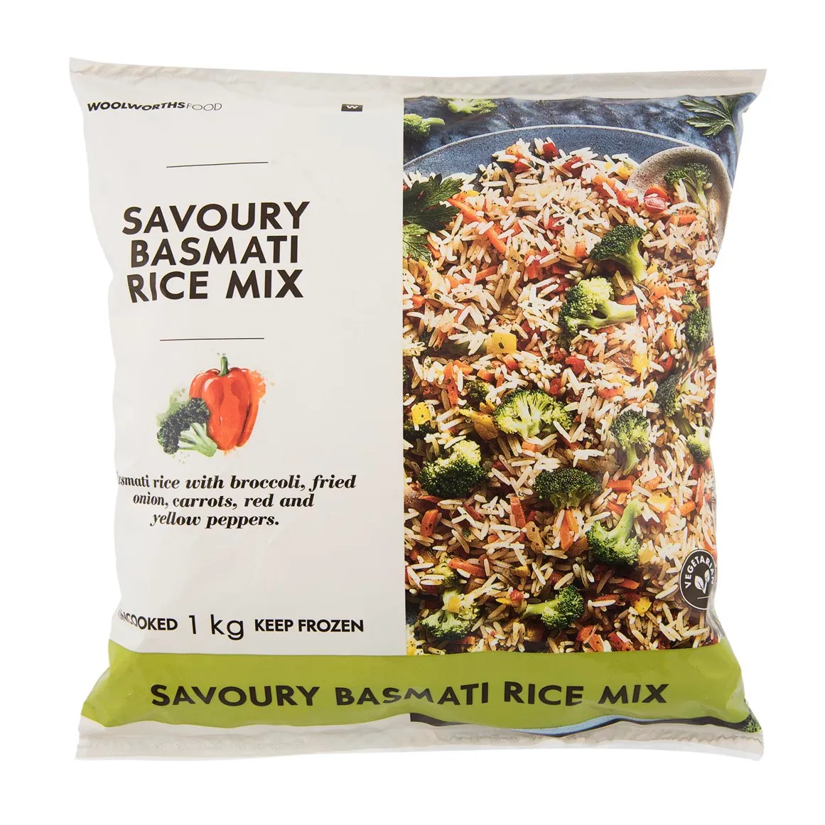 Frozen Savoury Basmati Rice Mix 1 kg