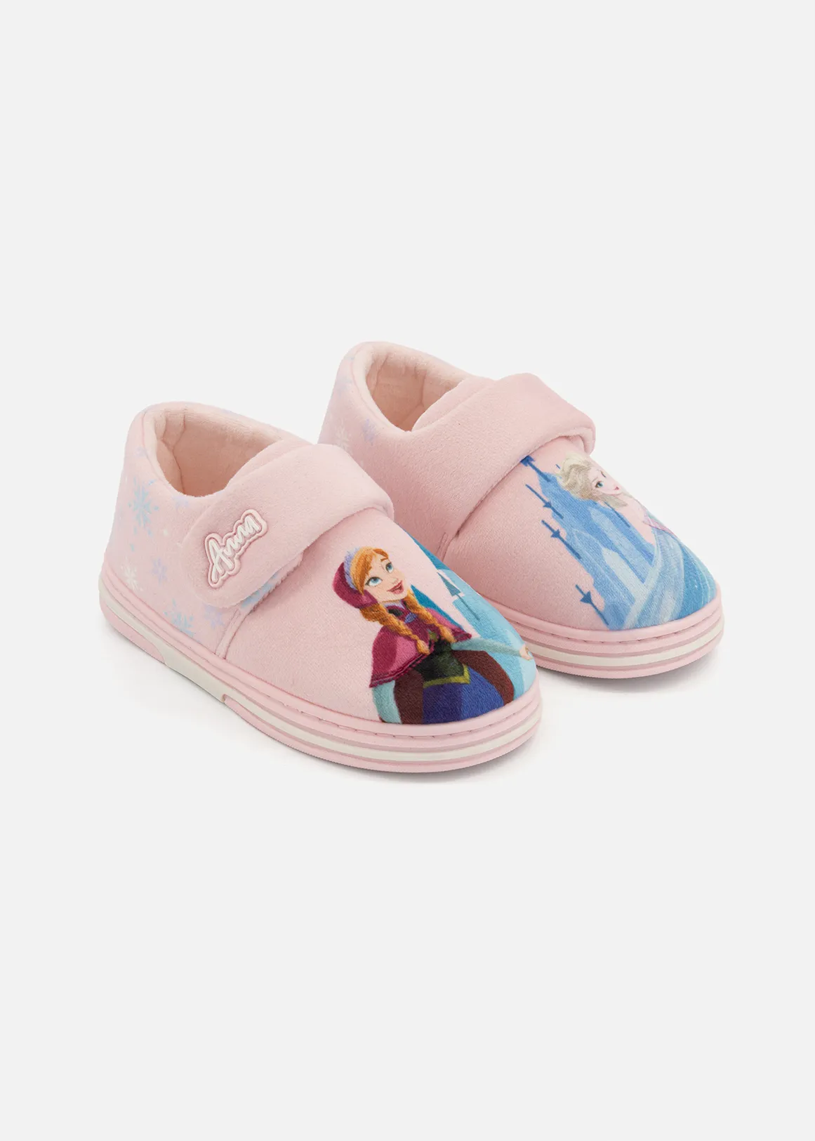 Frozen Slippers (Size 4-13) Younger Girl - PINK