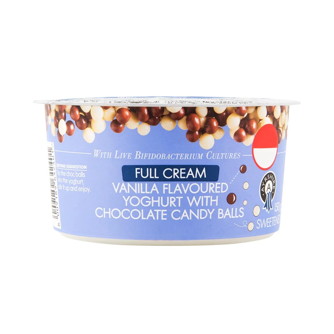 Full Cream Ayrshire Vanilla Yoghurt with Toppings 150 g