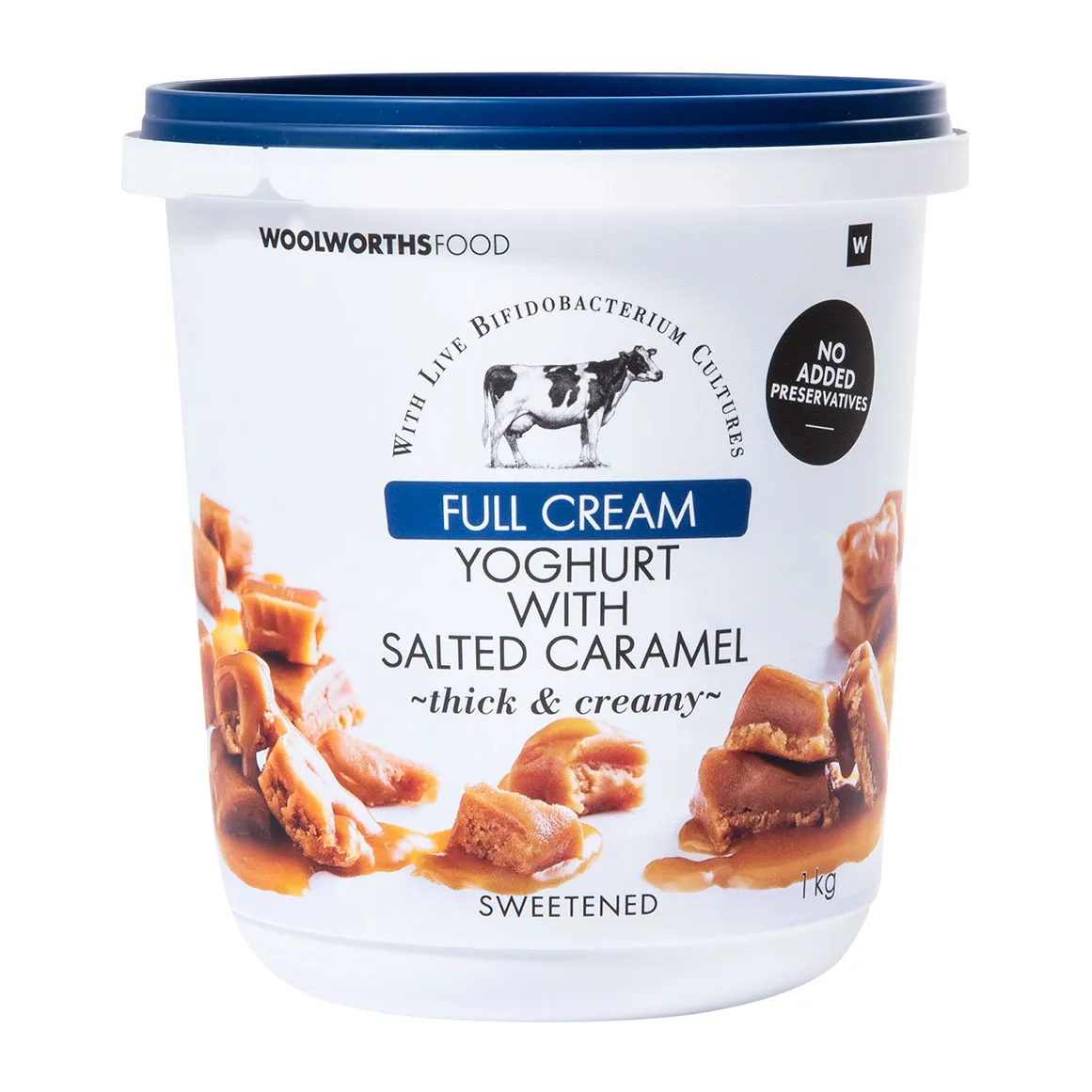 Full Cream Yoghurt with Salted Caramel 1 Kg