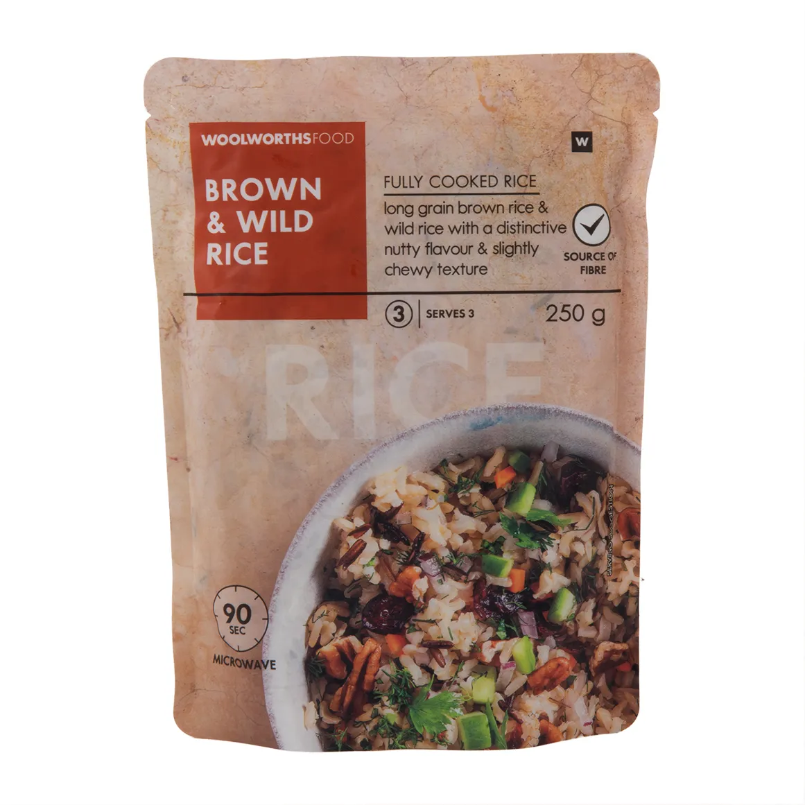 Fully Cooked Brown and Wild Rice 250 g