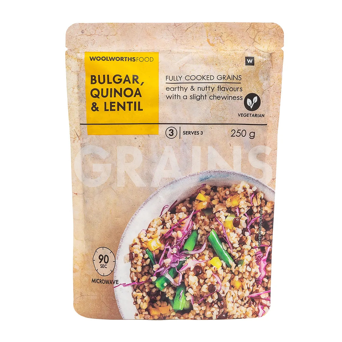 Fully Cooked Bulgur, Quinoa and Lentil 250 g