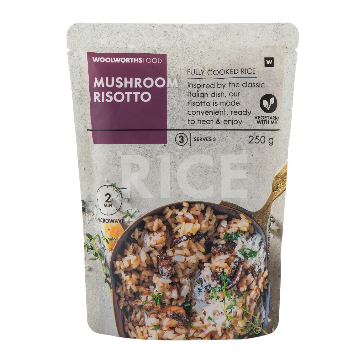 Fully Cooked Mushroom Risotto 250 g