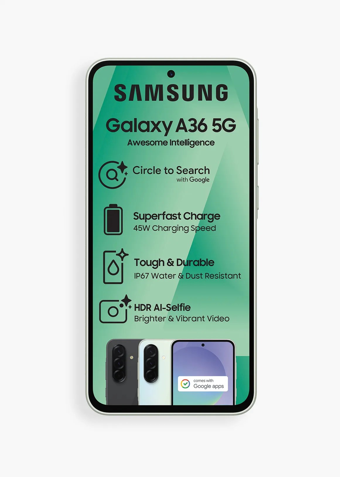 Galaxy A36 128GB 5G Dual Sim - GREEN