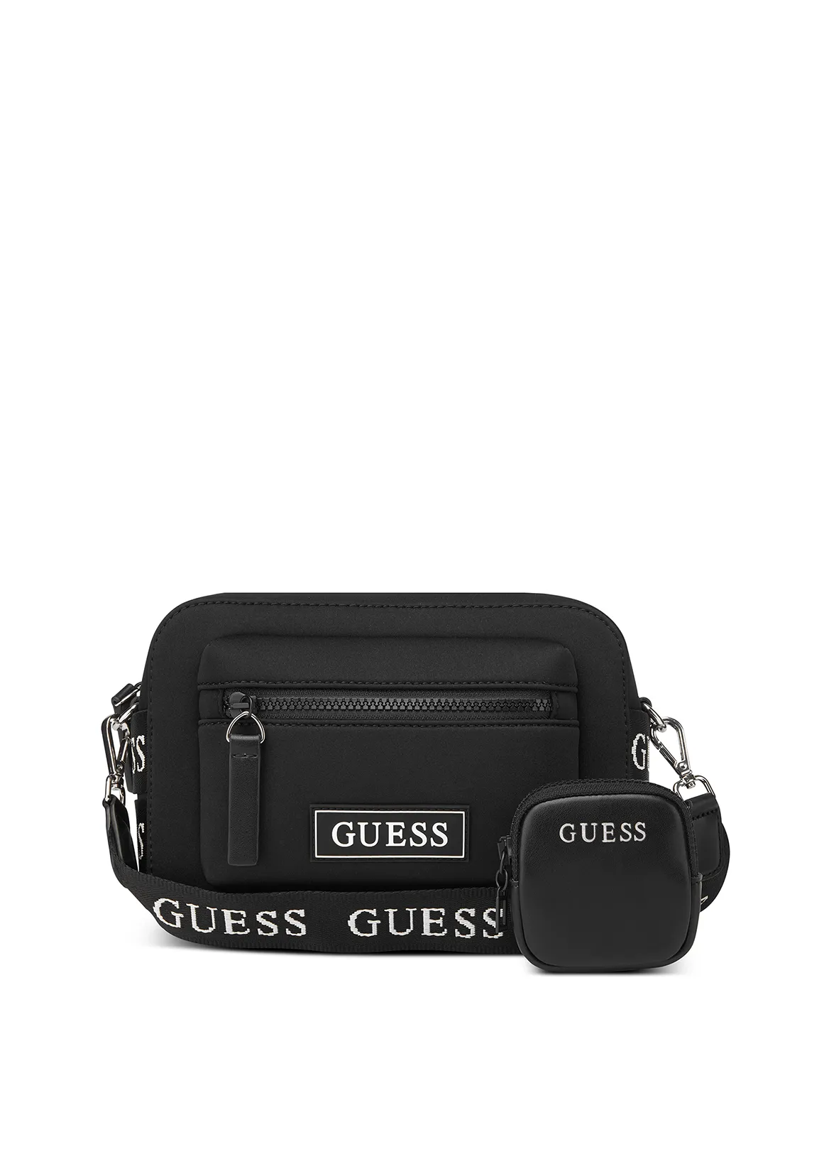 Garnon Camera Crossbody Bag - BLACK