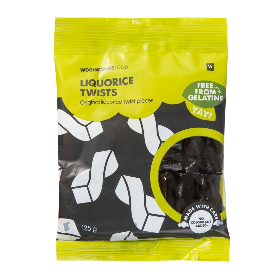 Gelatine Free Liquorice Twists 125 g