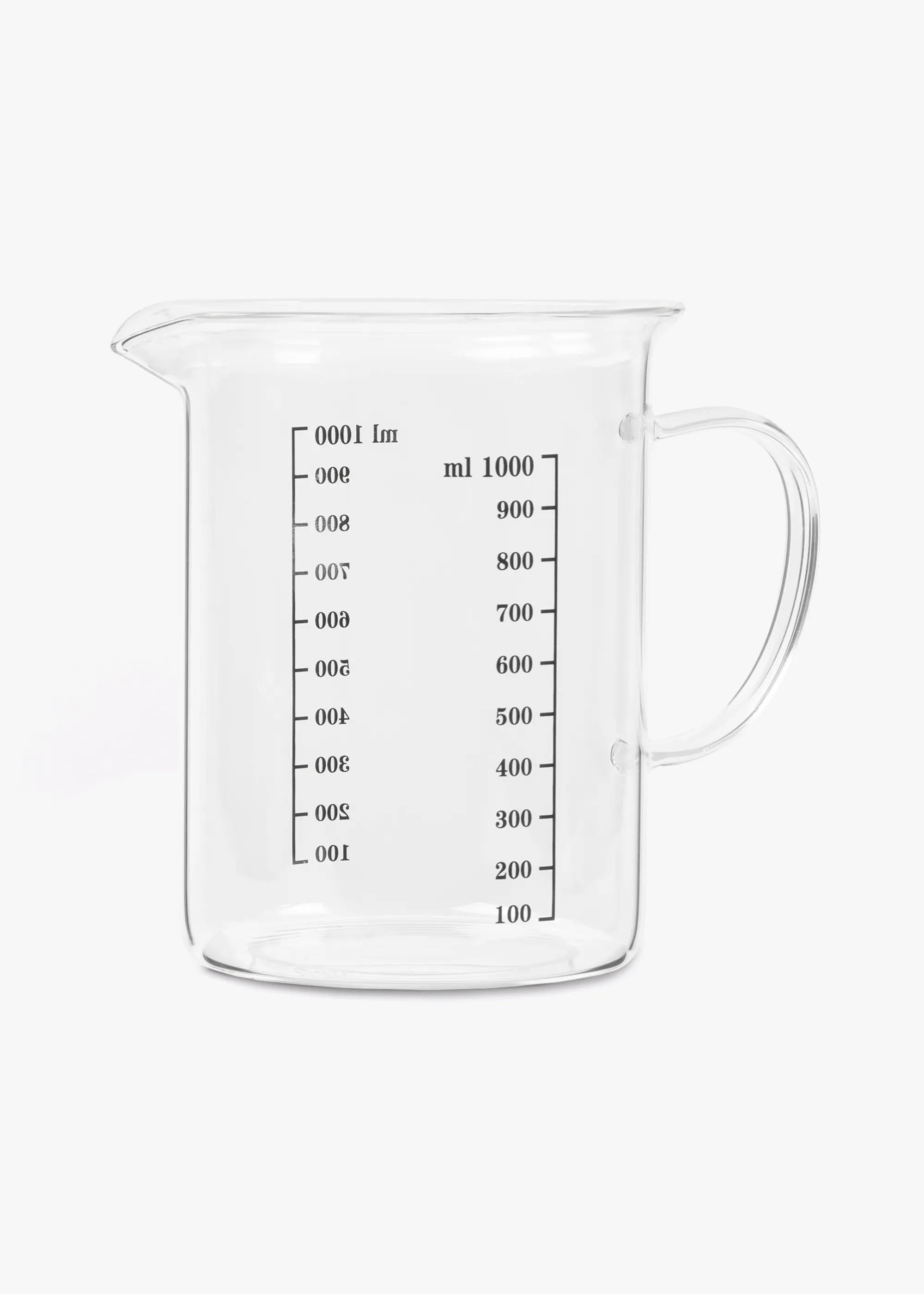 Glass Measuring Jug - CLEAR