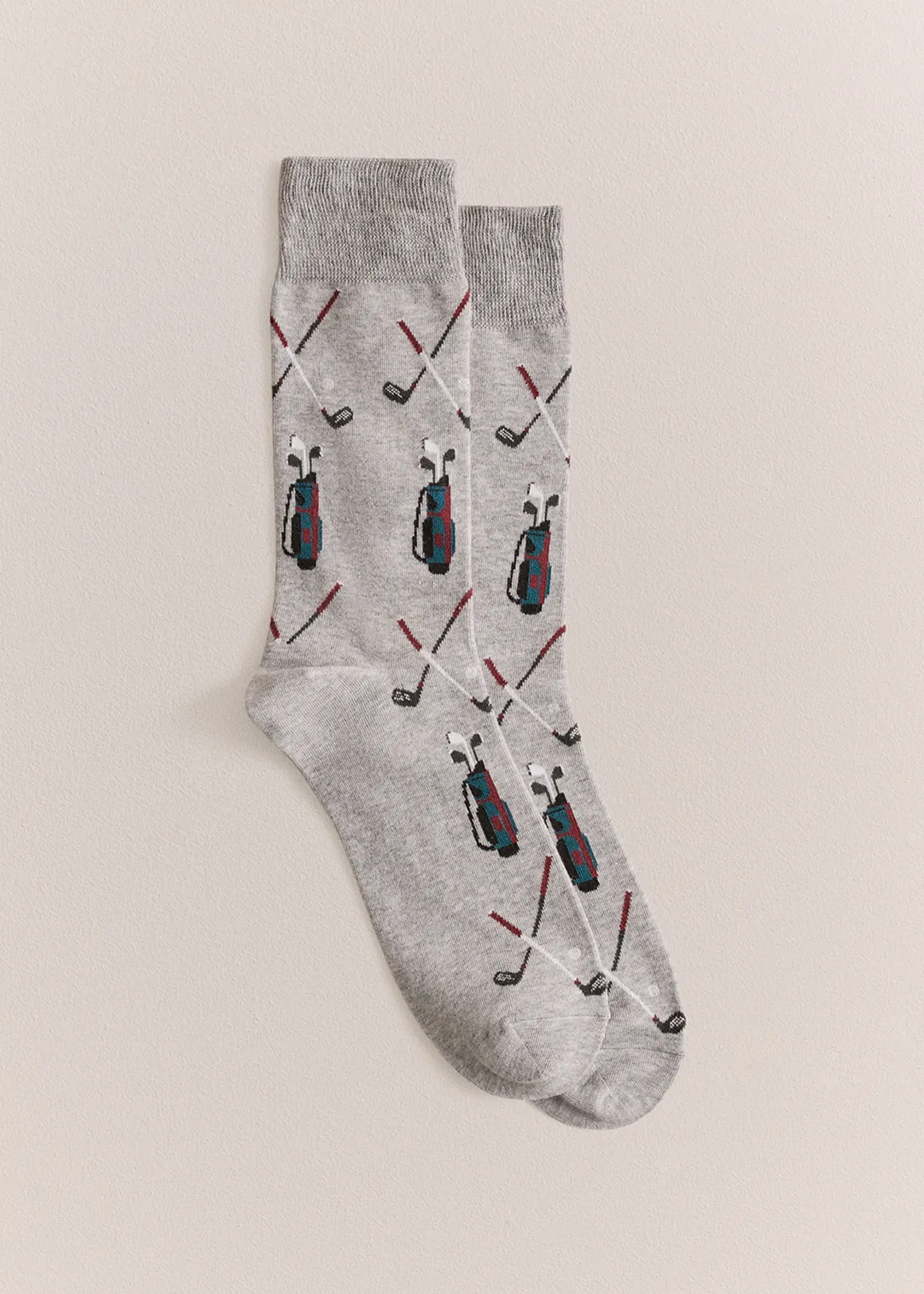Golf Caddy Sock - GREY MARLE