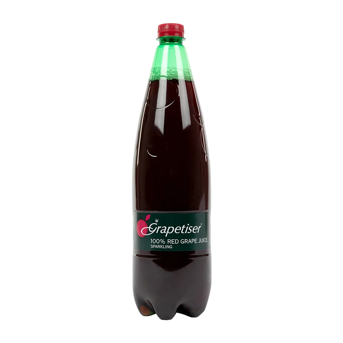Grapetiser 100 % Sparkling Red Grape Juice 1.25 L