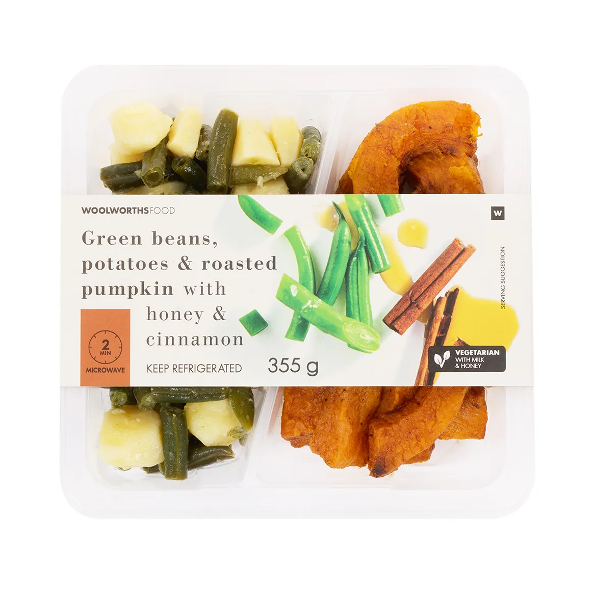 Green Beans, Potatoes & Roasted Pumpkin 355 g