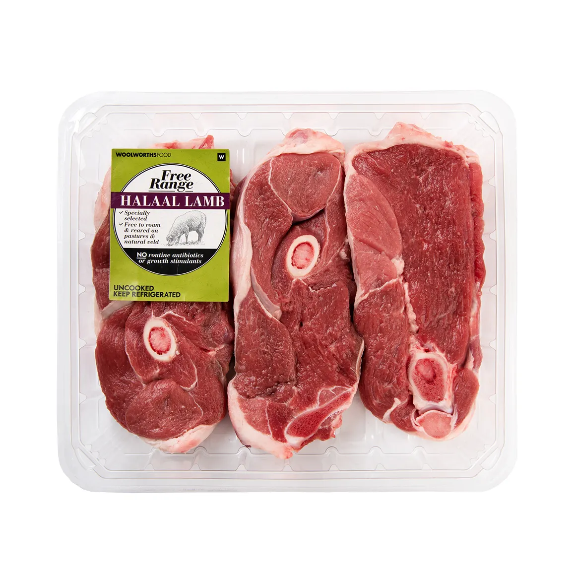 Halaal Free Range Leg of Lamb Chops Avg 1 kg
