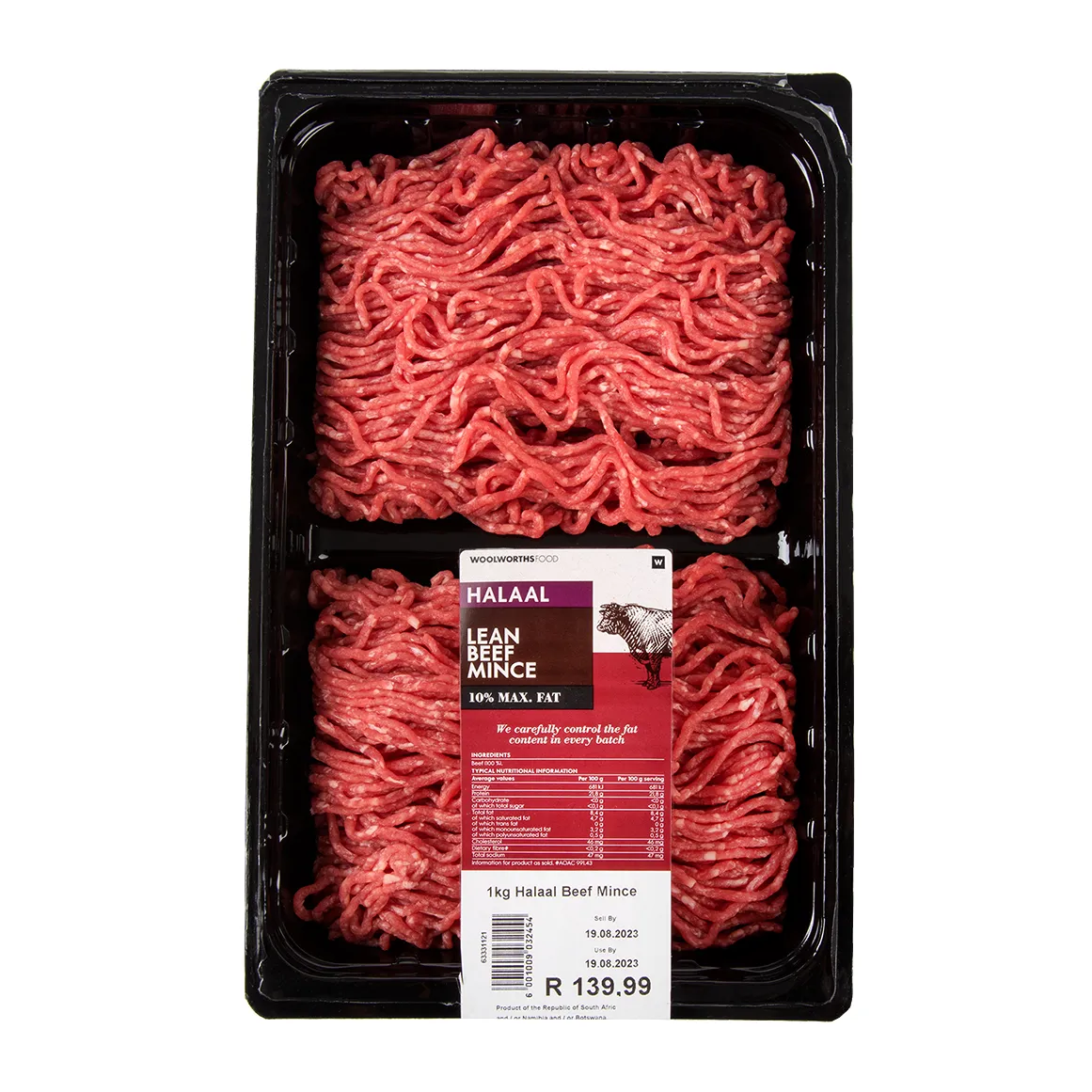 Halaal Lean Beef Mince 1 kg