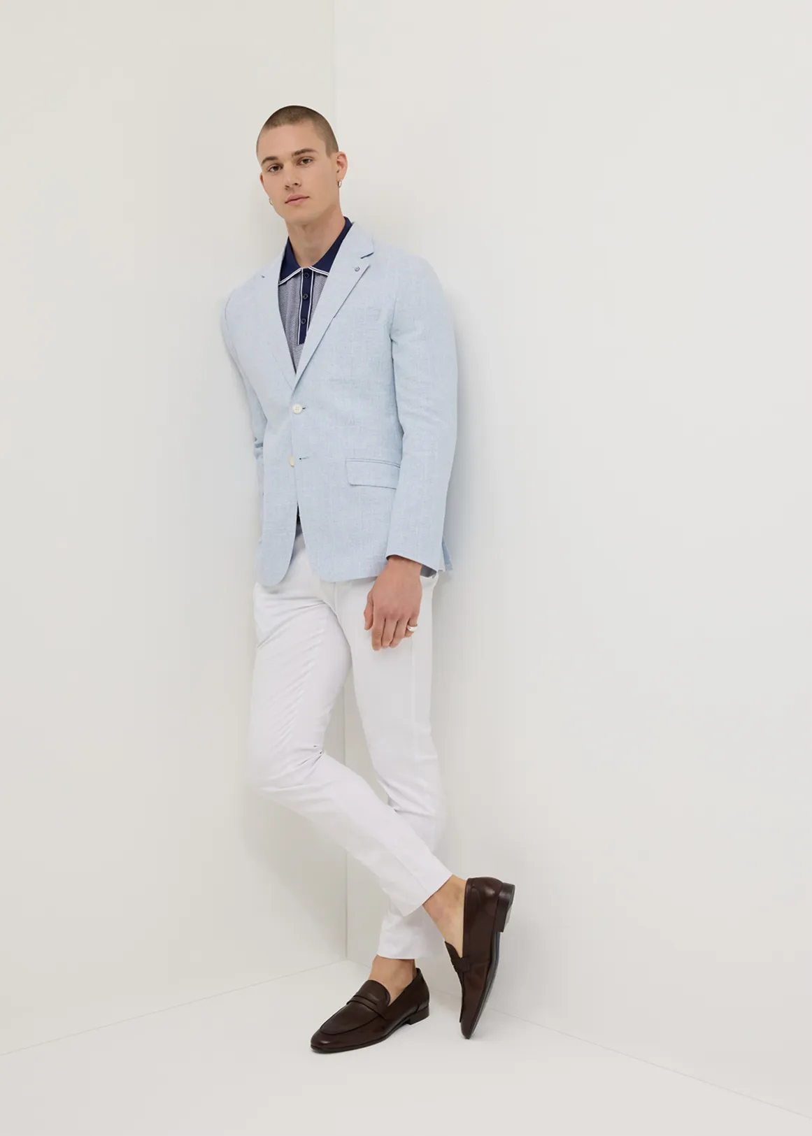 Harcourt Blazer - PALE BLUE