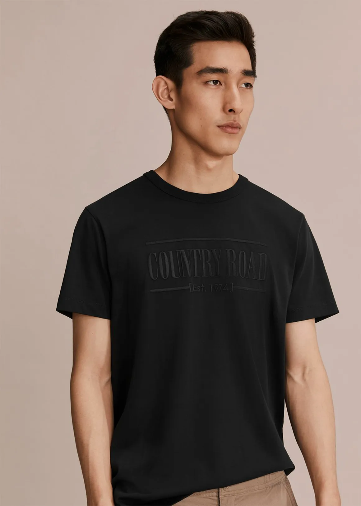 Heritage Logo Tee - BLACK