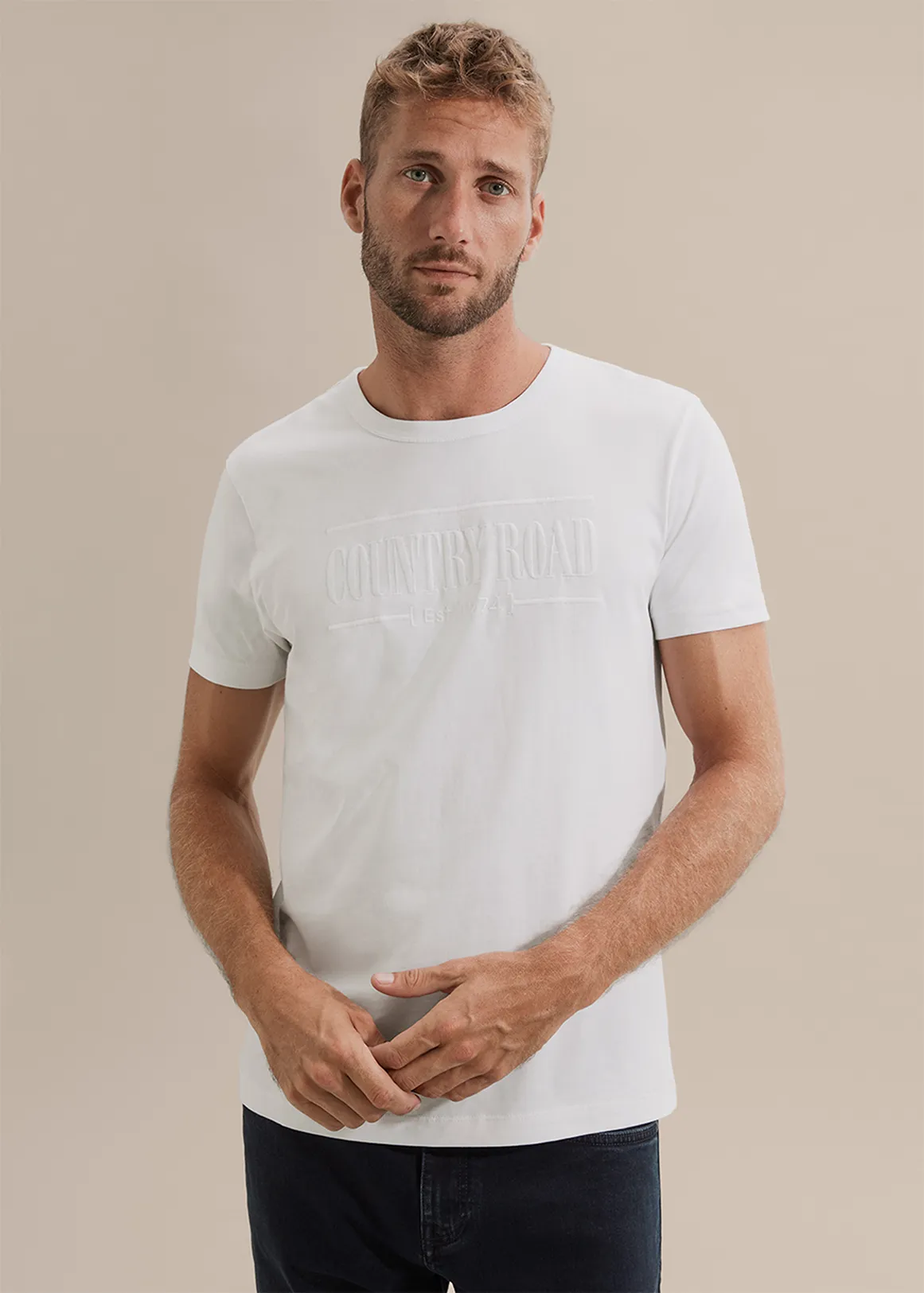 Heritage Logo Tee - WHITE