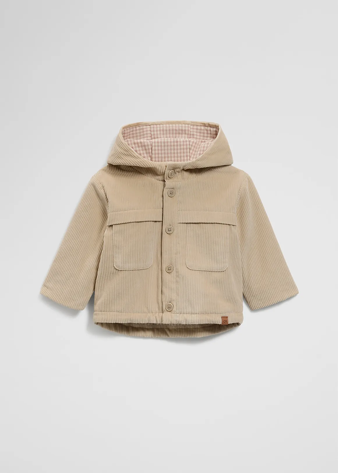 Hooded Cord Jacket - WAFER