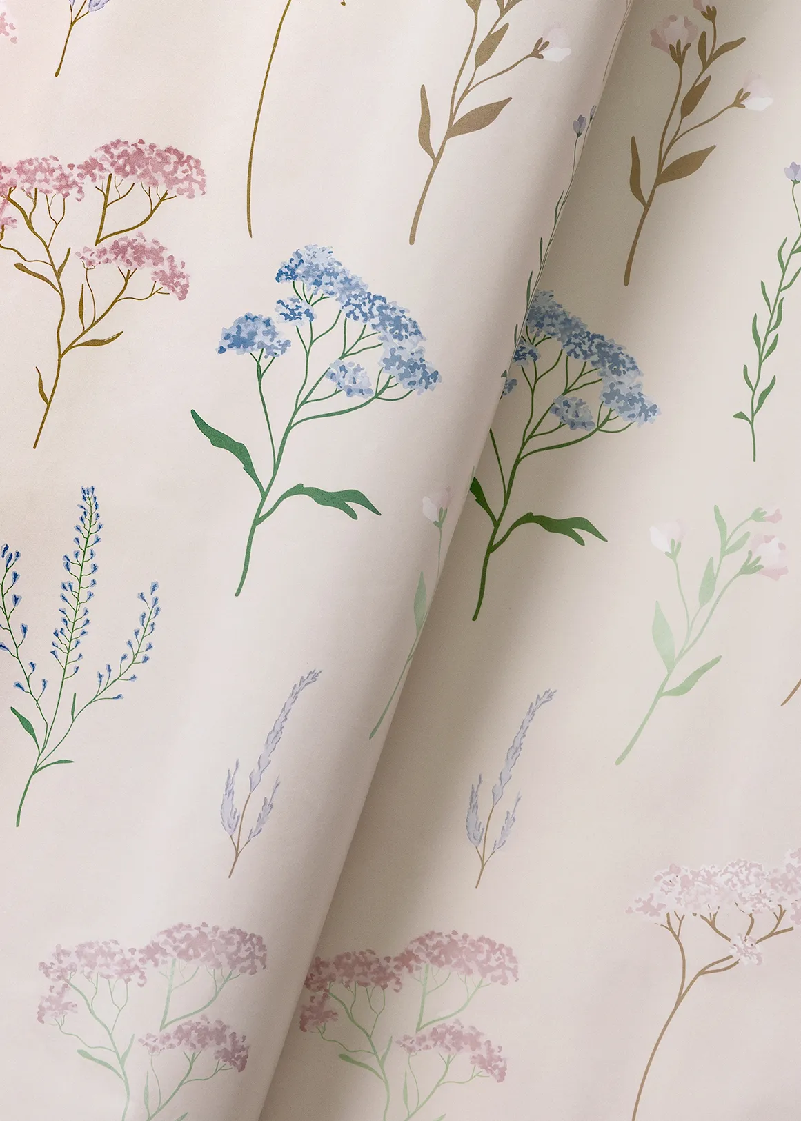 Hot House Florals Gift Wrap 1 m x 700 mm - PINK