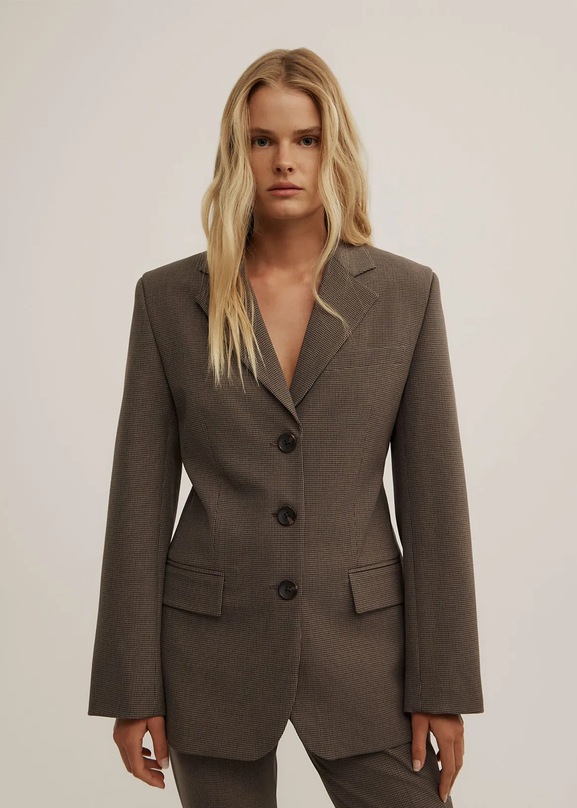 Houndstooth Blazer