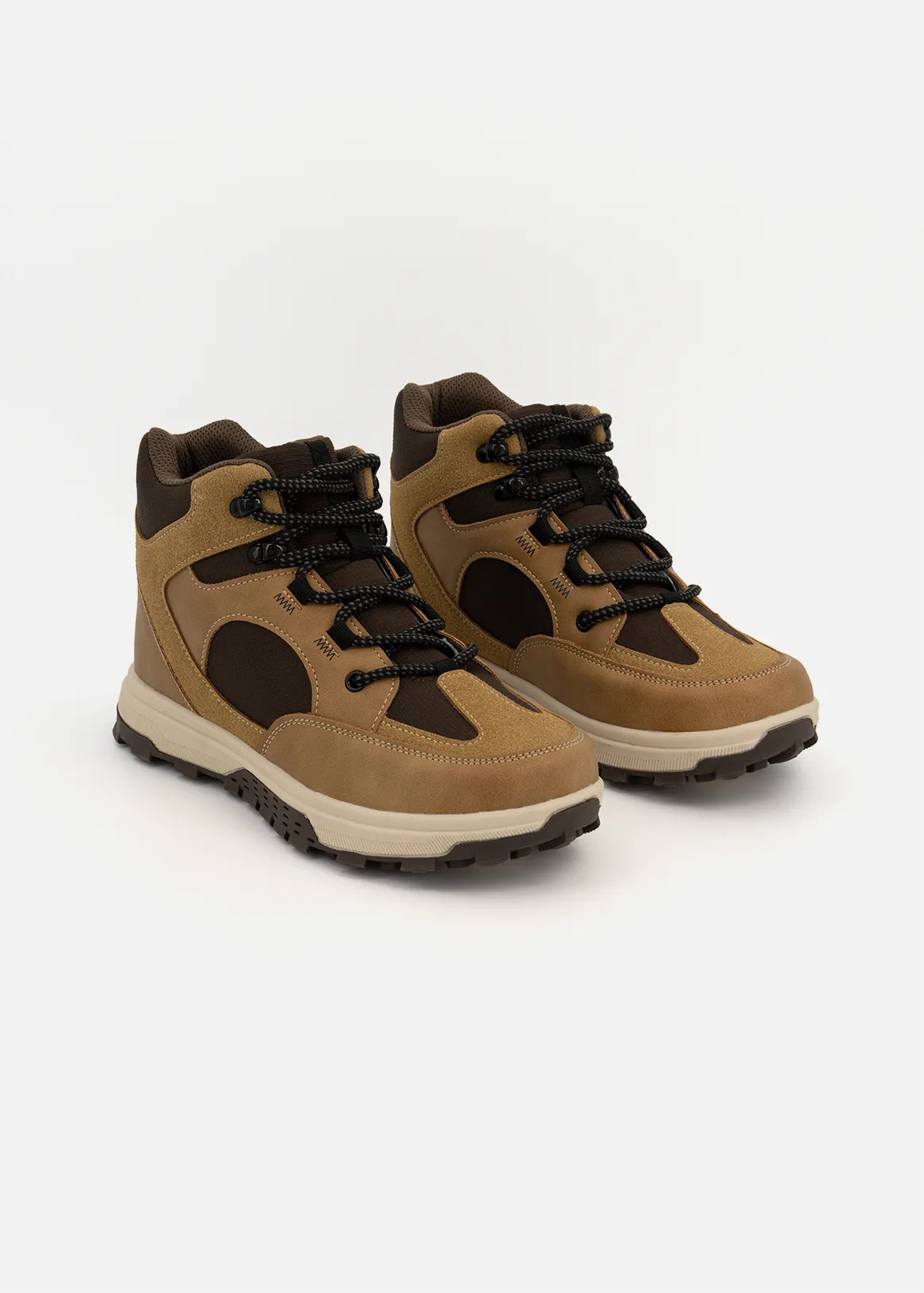 Hybrid Hiking Boots (Size12-6) Older Boy - TAN