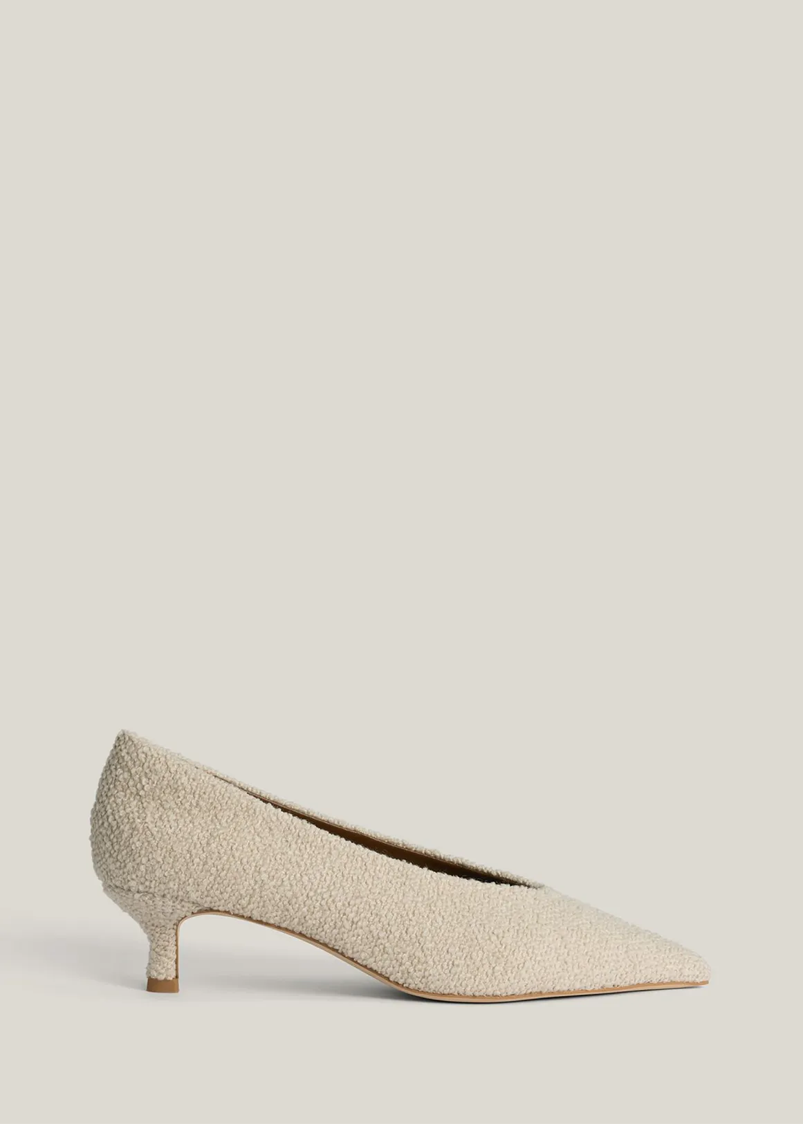 Isabella Textured Heels - OAT