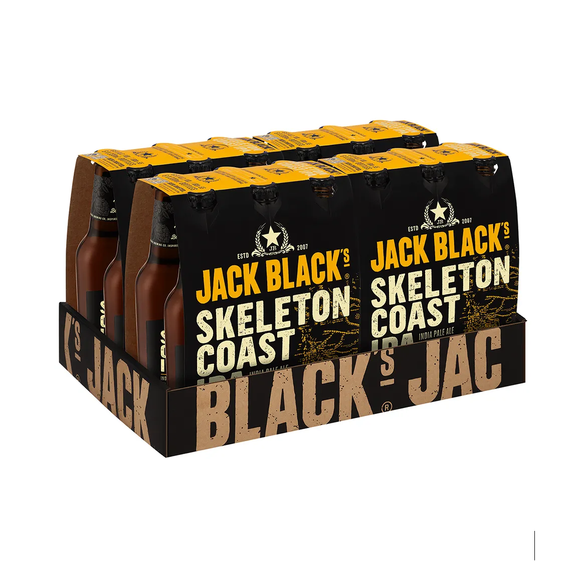 Jack Black Skeleton Coast Beer 24 x 330 ml Bottles
