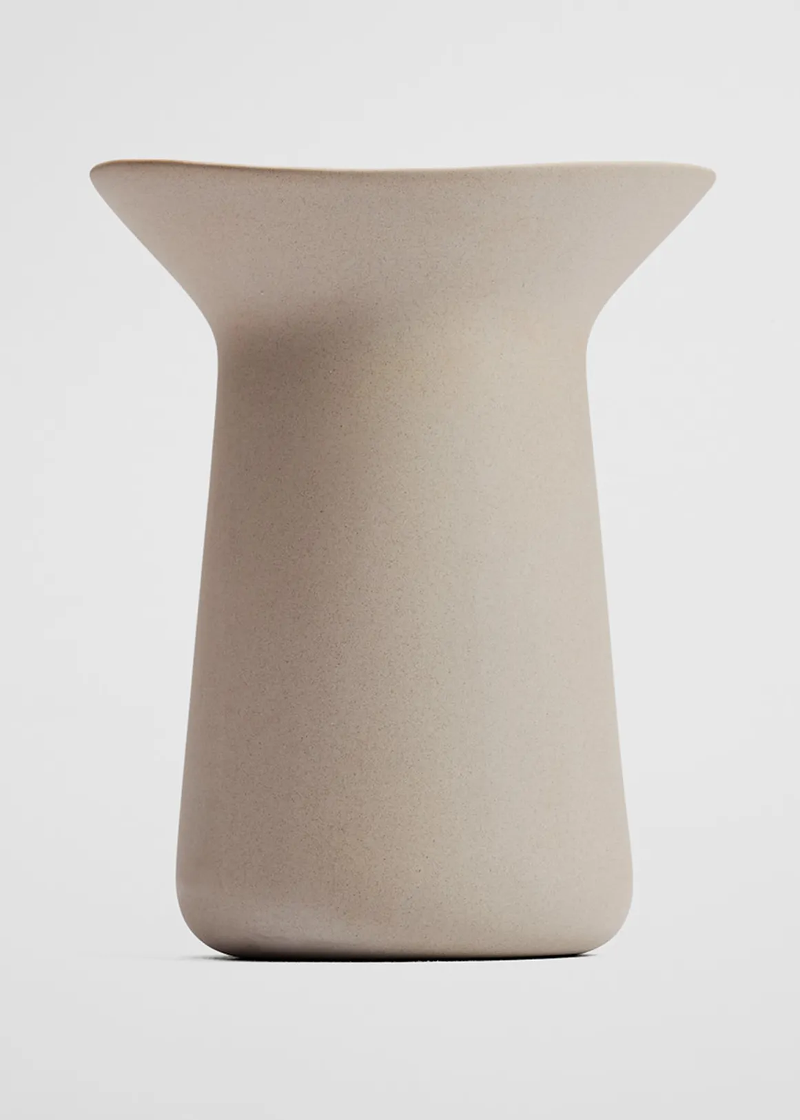 Joan Medium Stoneware Vase - NATURAL