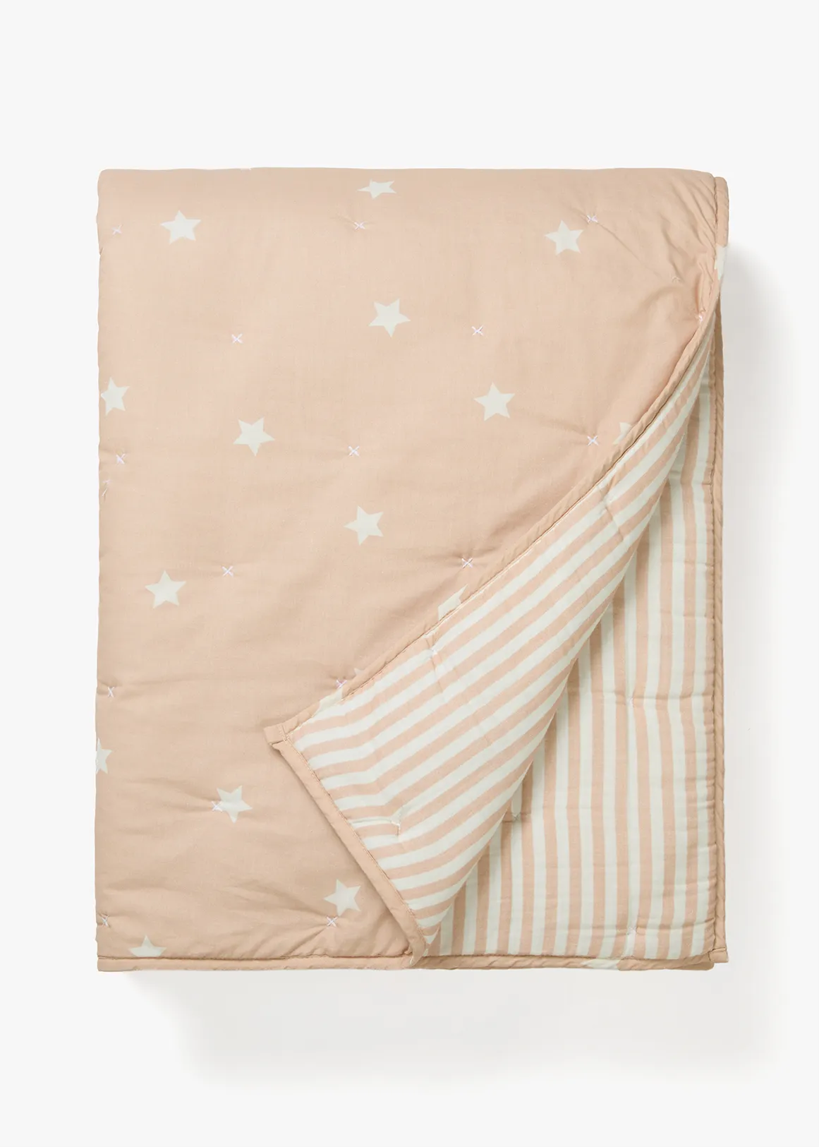 Kids 144TC Cotton Quilt - LIGHT PINK
