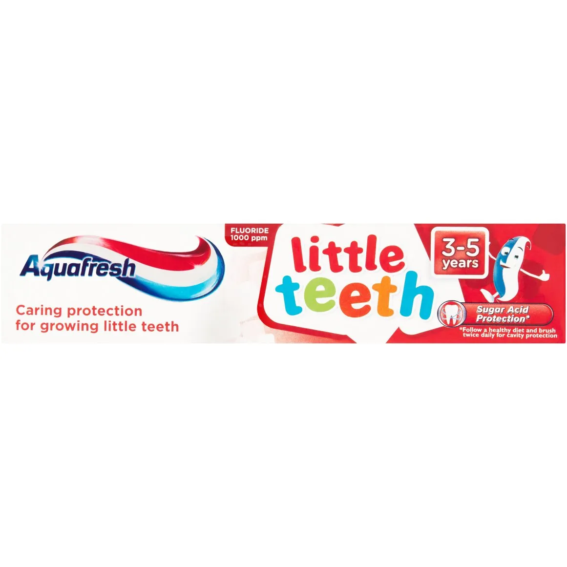 Kids Aquafresh Little Teeth Toothpaste  Ages 3- 5 Years 50 ml