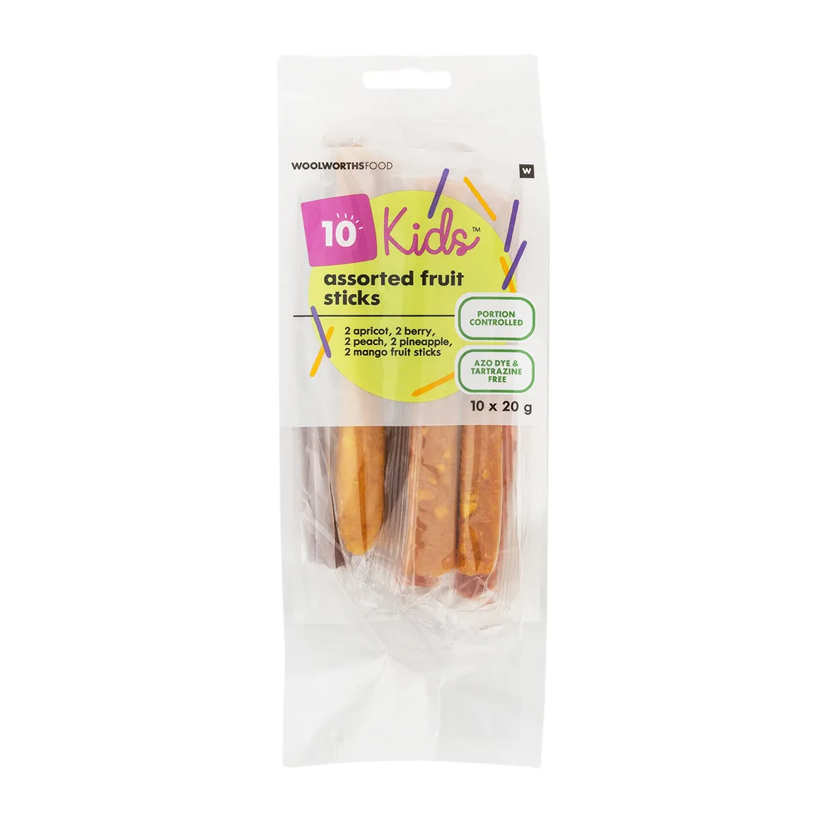 Kids™ Assorted Fruit Sticks 10 x 20 g