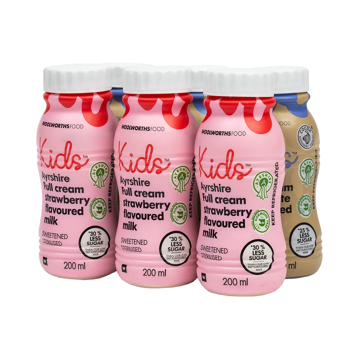 Kids™ Ayrshire Full Cream Flavoured Milk 6 x 200 ml