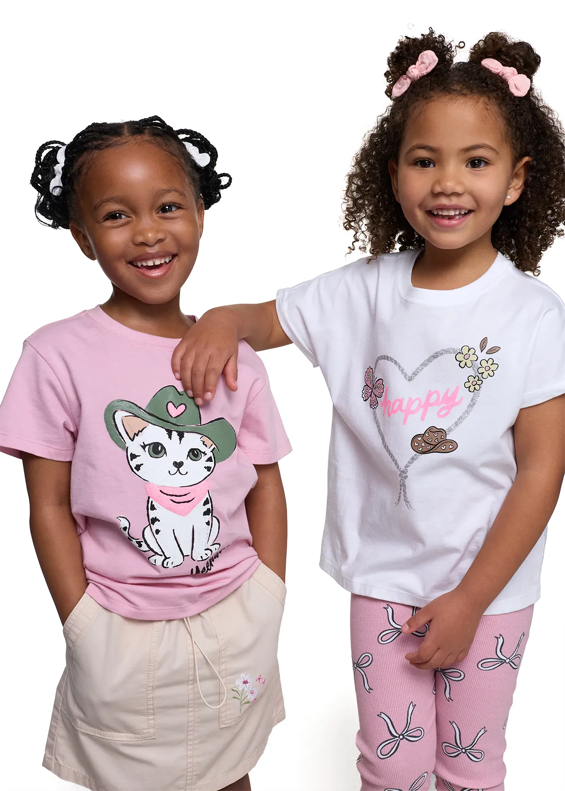 Kitty Cotton T-shirts 2 Pack - X PINK