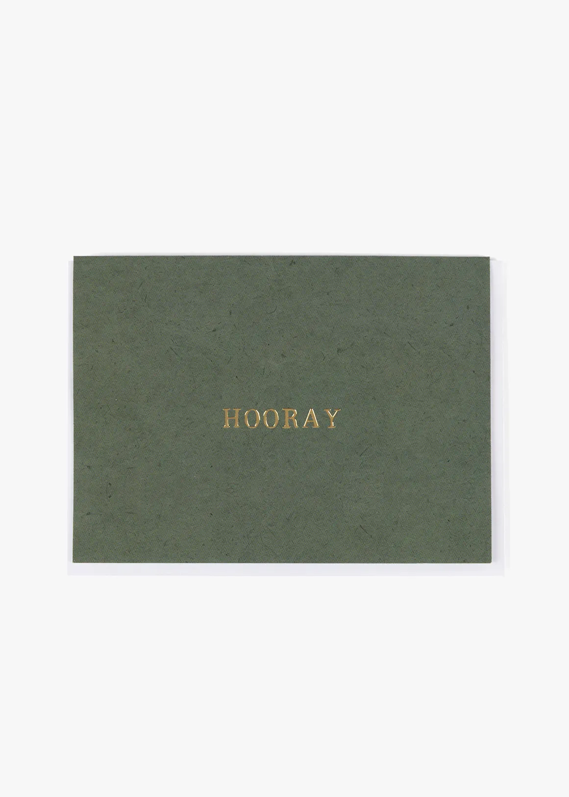 Kraft Contours Foil Gift Card - GREEN