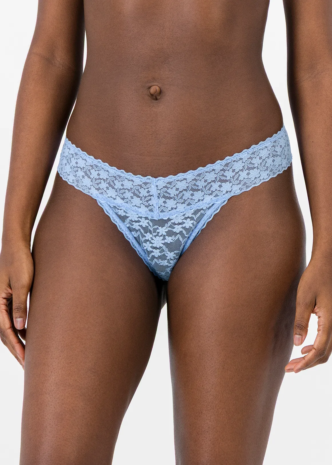 Lace G-String - BLUE