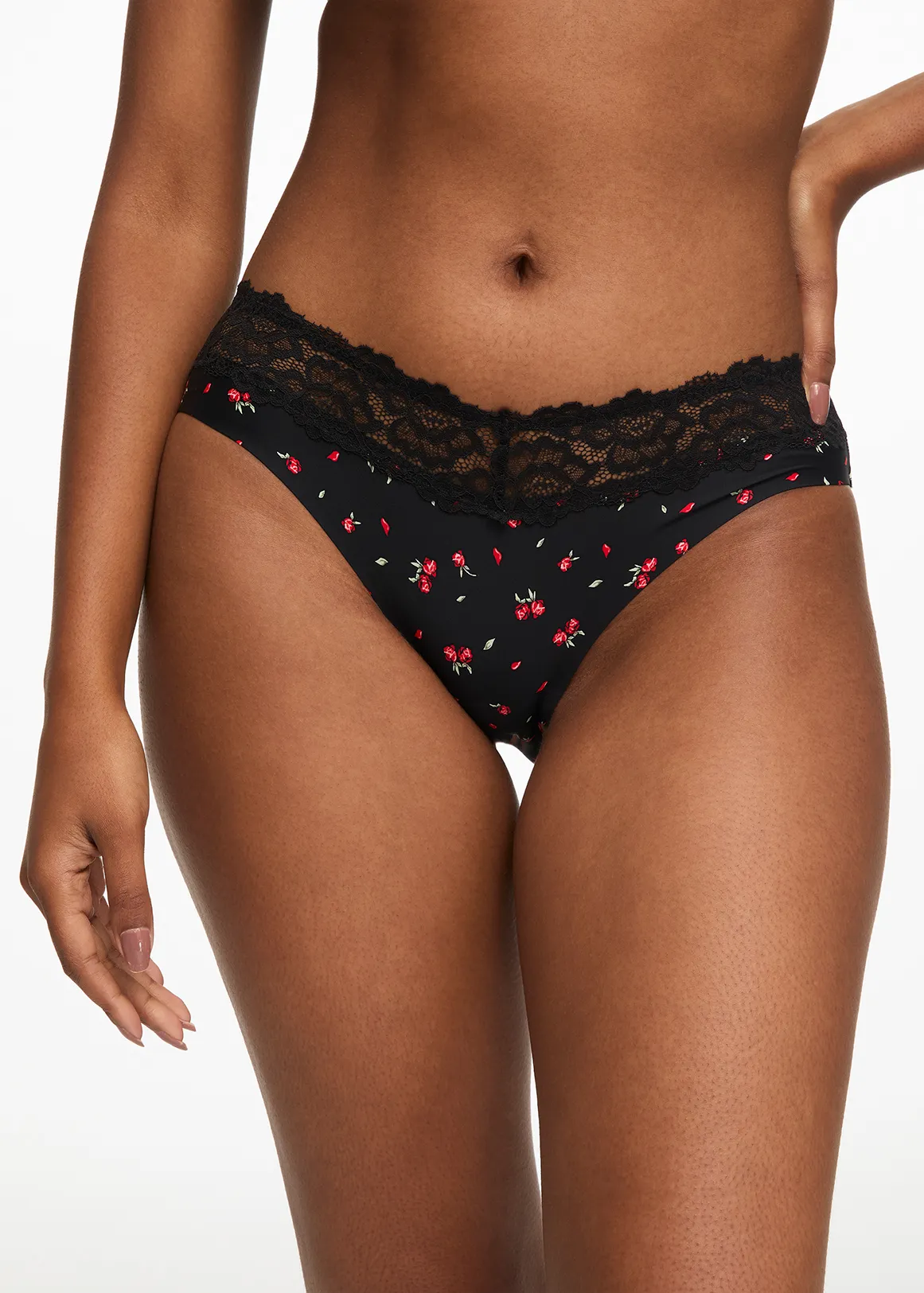 Lace Inset Bonded Brazilians - X RED