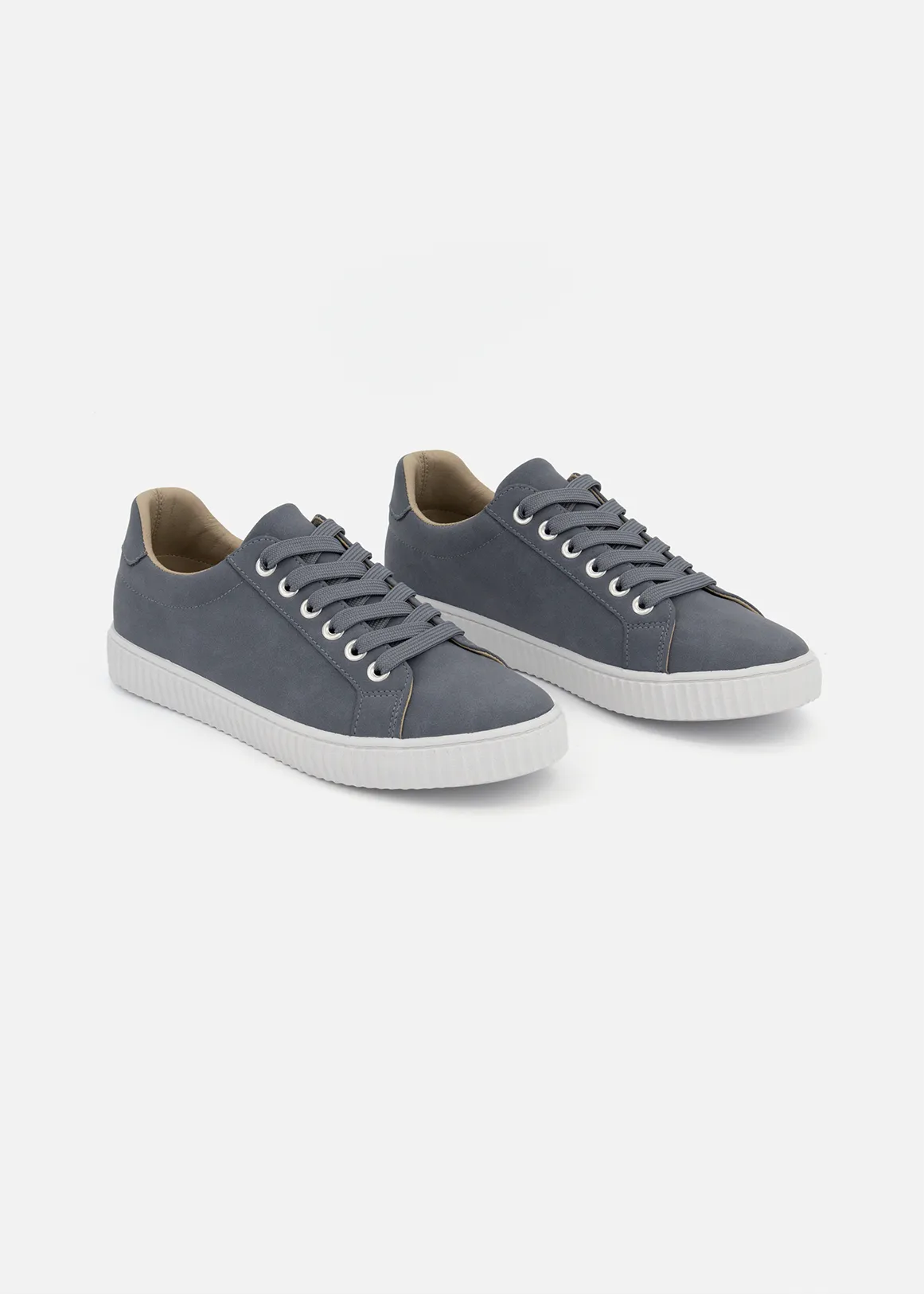 Lace-up Sneakers - MEDIUM BLUE