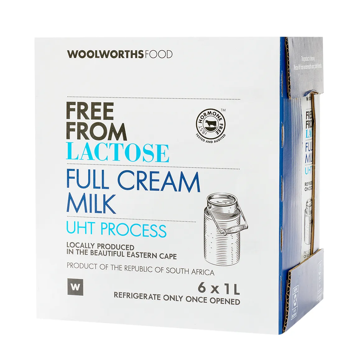 Lactose Free Full Cream Milk 6 x 1 L
