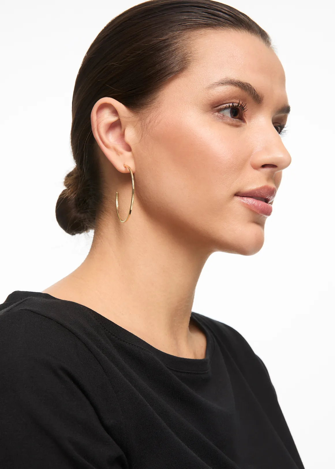 Large Hoop Earrings - GOLD