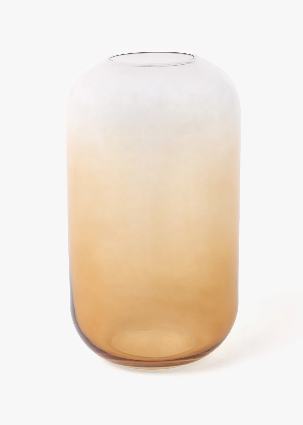 Large Ombre Sheen Vase - AMBER