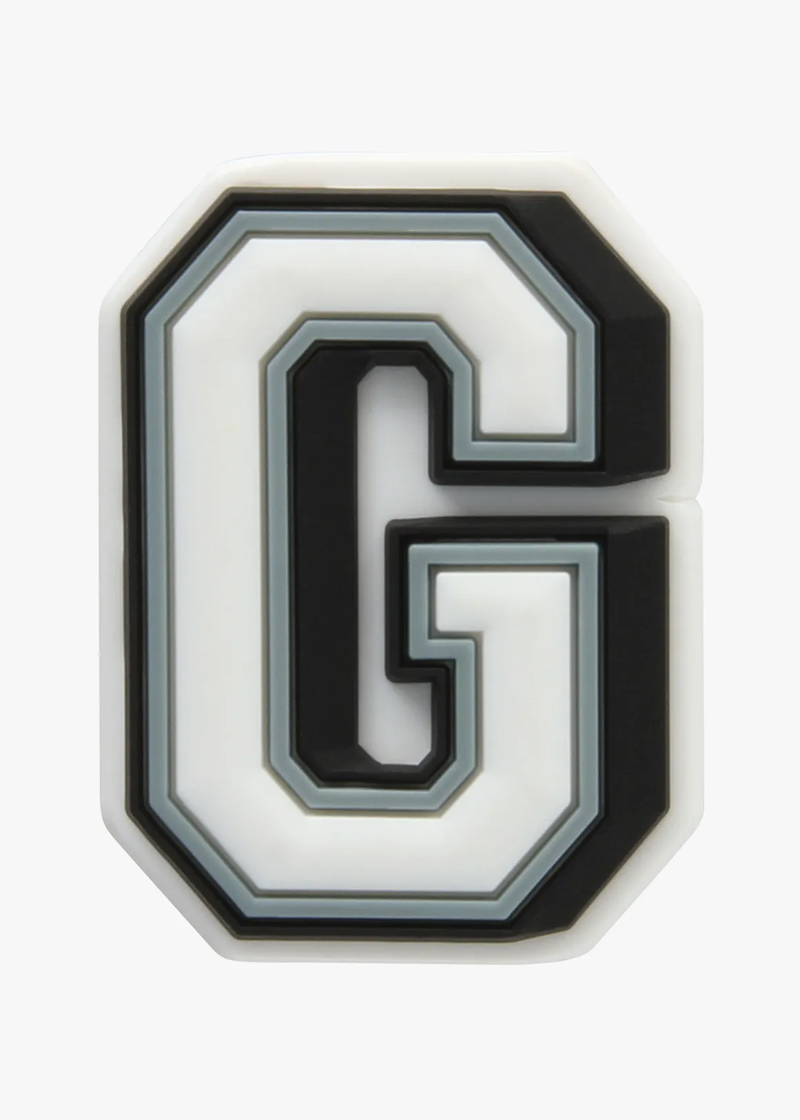 Letter G Jibbitz™ - WHITE