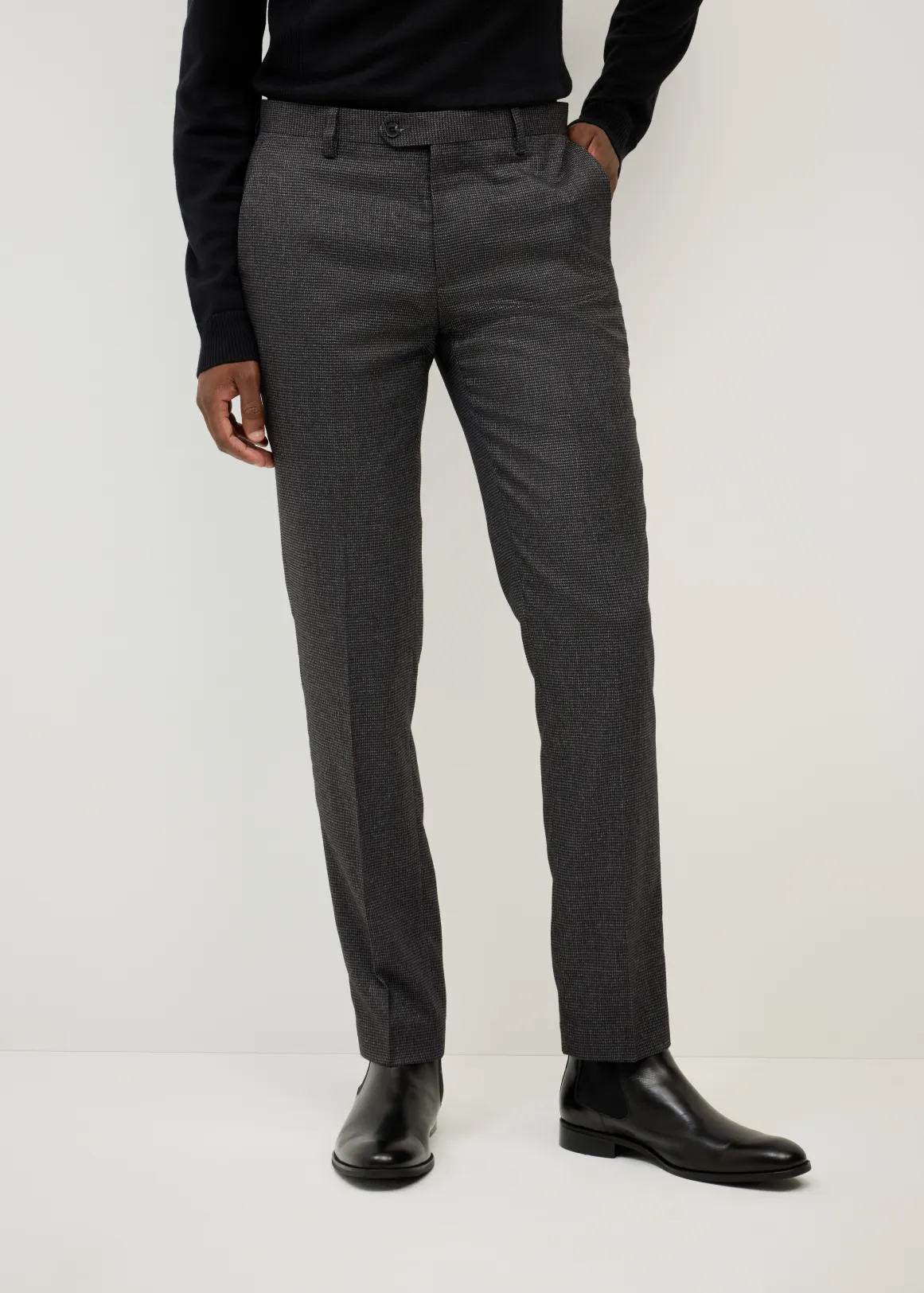 Lewis Tailored Pant - CHARCOAL