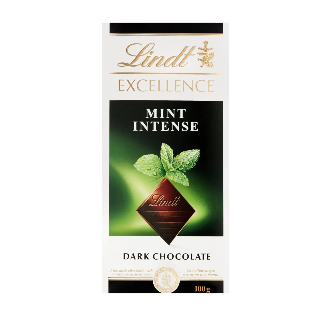 Lindt Excellence Mint Intense Dark Chocolate 100 g