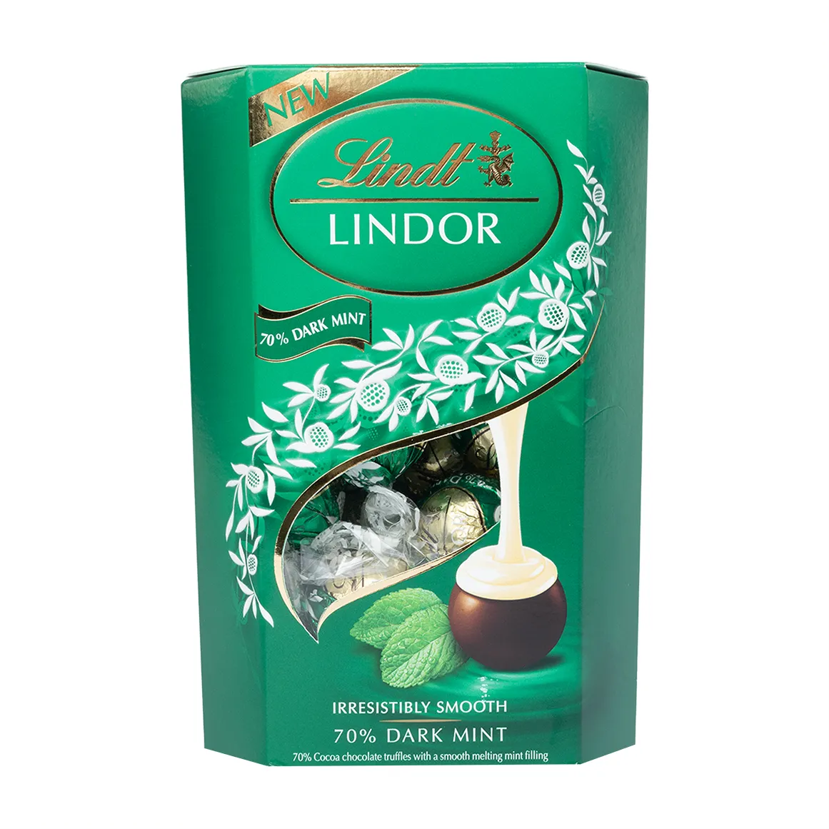 Lindt Lindor Dark Mint Chocolate Truffles 200 g