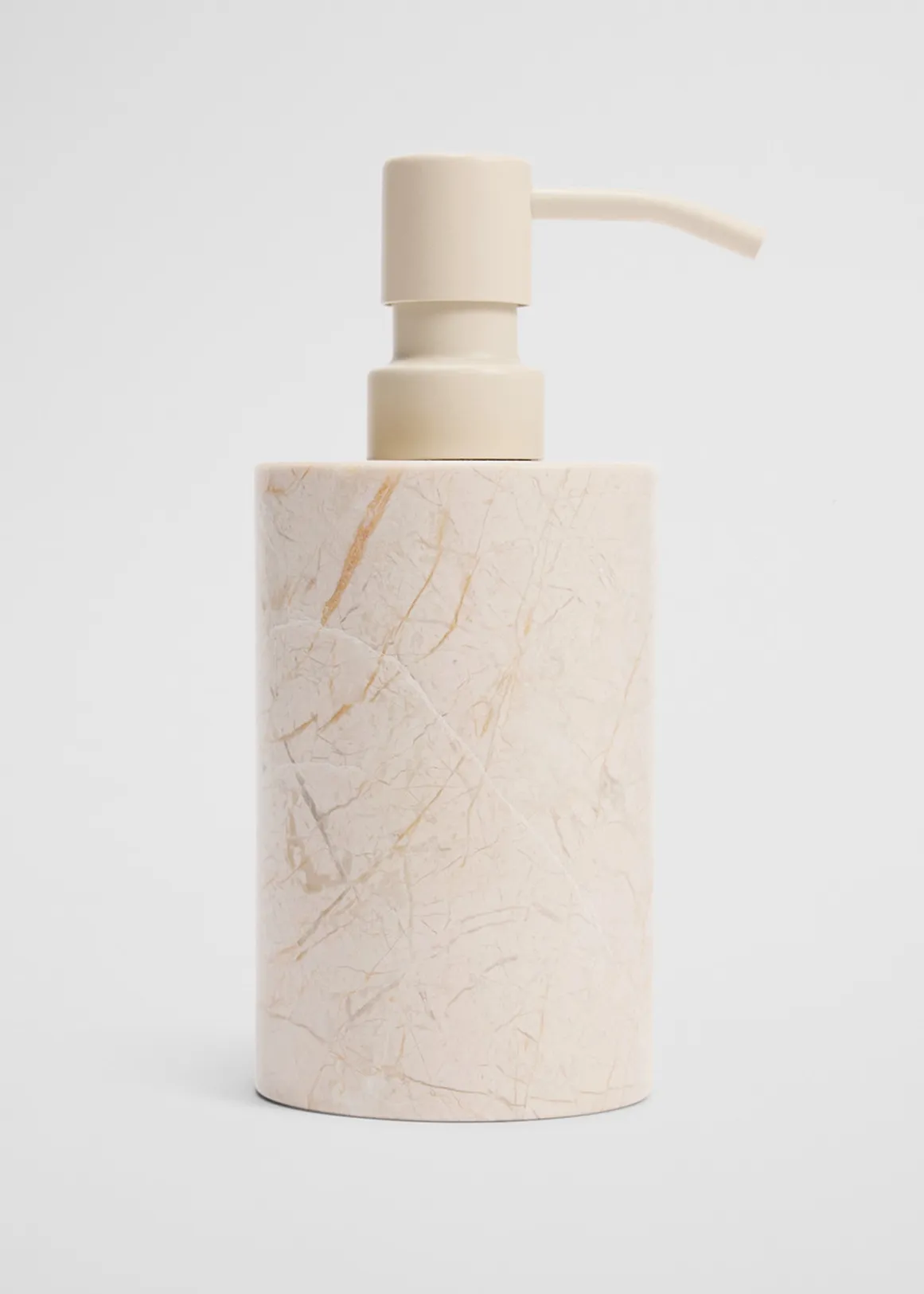 Loft Marble Soap Pump - BEIGE